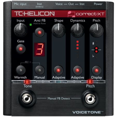 TC Helicon VoiceTone Correct XT procesor wokalowy TC Helicon VoiceTone Correct XT procesor wokalowy
